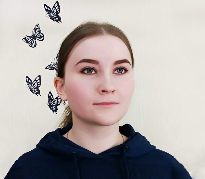 вельвет ресниц студия NAN